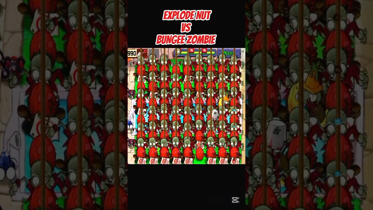 *EXPLODE O NUT VS BUNGEE ZOMBIE*#shorts #short #pvz *EXPLODE O NUT VS BUNGEE ZOMBIE*#shorts #short #pvz
