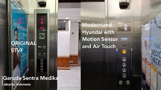 Original & Modernized Hyundai Stvf Elevators At Garuda Sentra Medika, Jakarta