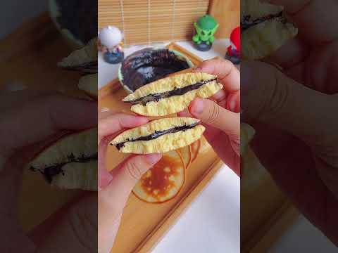 Cách làm bánh doremon bằng bột chiên giòn