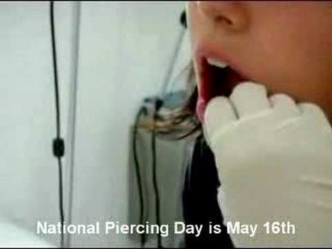 National Piercing Day is May 16th! (Lip Piercing). Apr 23, 2008 6:39 PM National Piercing Day is May 16th! (Lip Piercing). Apr 23, 2008 6:39 PM