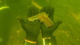 Found Gun Underwater in the River While Scuba Diving! (Police Called)