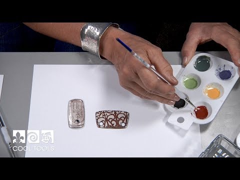 Cool Tools | Painting with Ferro® Sunshine Enamels by Jan Harrell