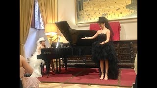 Rome Italy New Opera Dimensions A&V Eleganco Duo Ayana Sambuu Victoria Khalilova