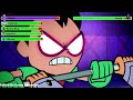 Teen Titans Go! To the Movies (2018) Final Battle with healthbars 1/2