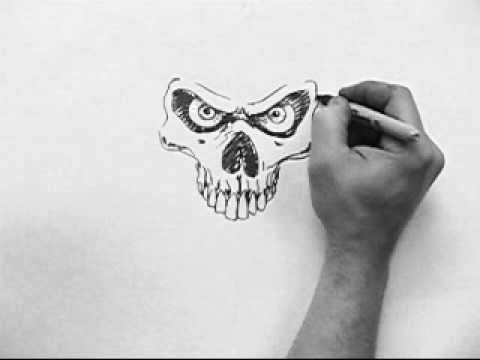 Skull Speed Drawing dirtdesignsgraphiccom