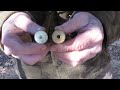 Modifying Brass Shotgun Shells to accept the 209 Primer.wmv