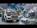 How Audi Strip Down Thousands of Expensive Cars Inside Massive Recycling Factories
