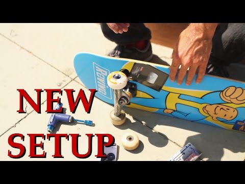 SETTING UP MY NEW REVIVE SKATEBOARD