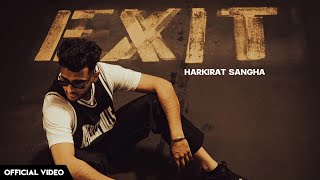 EXIT - Harkirat Sangha  New Punjabi Song 2024 | Harkirat Sangha Exit New Song 20