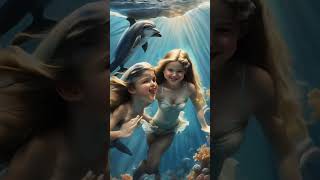 Amazing Dolphin Girls Animal Transformation