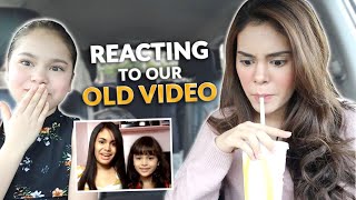 Reacting To Our Old Video Mukbang Ivana Alawi