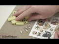 How to Make a Domino Tile Pendant using Epoxy Stickers