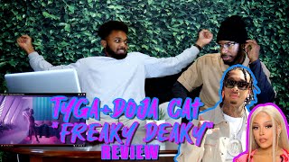 Tyga, Doja Cat - Freaky Deaky Official Video - Reviewreaction