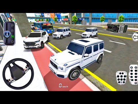 3d Driving Class #18 - Brand New Mercedes G63 SUV Car In Auto Repair Shop - Android Gameplay