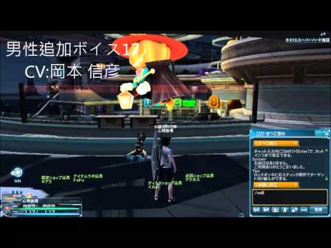 男性追加ボイス一覧 Pso2 Voice Data