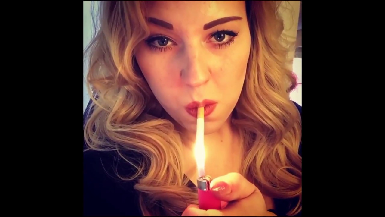 Blonde Smoking Anal