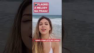 Vem Ver O Flagra Exclusivo Da Melody Na Praia.