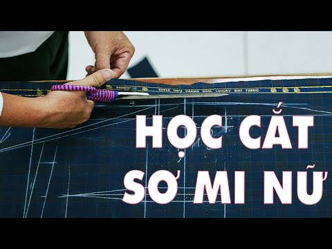 Học Cắt Sơ Mi Nữ Mon Amie Veston