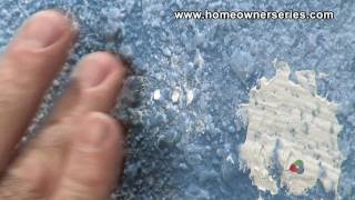 How to Fix Drywall - Repairing Nail Holes - Drywall Repair