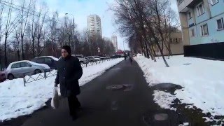 Видео " Москва Пешком" от Илимской по Абрамцевской до Вологодской улице " Одним кадром. Guide to Moscow" от Россия Наша История, Абрамцевская улица, Москва, Россия