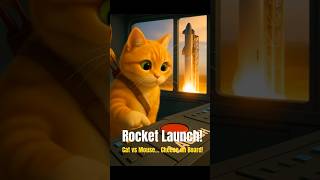 Cat Launches Rocket And Mouse Goes With The Cheese