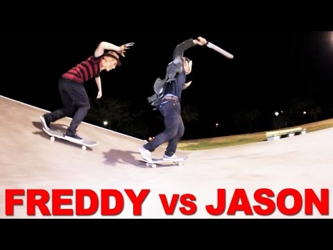 Freddy VS Jason - Halloween Skateboarding Special w/ Freddy Ernst & Jason Park
