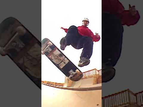 Scott Pazelt Spine Trick 1999 Classic Skateboarding Shorts