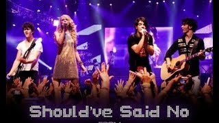 Watch Jonas Brothers Shouldve Said No Live video