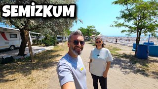 Deni̇ze Sifir Mavi̇ Bayrak Alacak Eşsi̇z Bi̇r Karavan Kamp Alani Ve Plaj