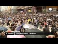 Tensions rise in Hong Kong - no comment