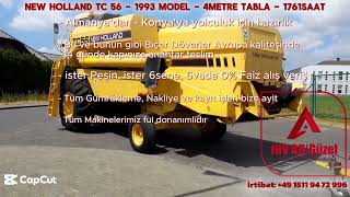 New Holland Tc56 Almanyadan - Konyaya Yolculuk Için Hazırlık
