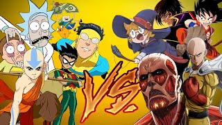 Anime Vs Caricaturas