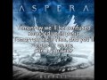 Aspera | 02-Ripples (with lyrics) from the album "Ripples" (2010)
