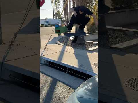 Kickflip street gap #skateboarding