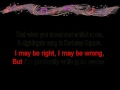 A Nightingale Sang In Berkeley Square ,Lyrics video