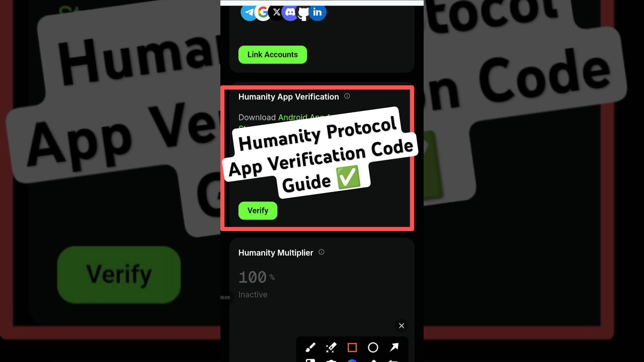 Humanity Protocol App Verification Process Guide || Humanity Protocol App Verification Process Guide ||