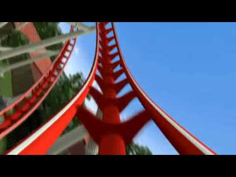 Hollywood Rip Ride Rockit coaster partial POV from Universal Studios