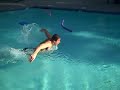 Karl Steudel, Swimming the Butterfly Stroke