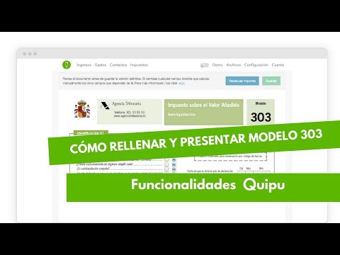 Rellenar y presentar el modelo 303 AEAT