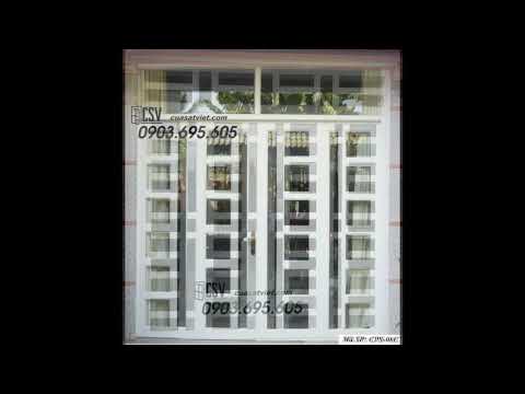 Tổng hợp mẫu cửa pano sắt 4 cánh đẹp kèm báo giá 2020 | liên hệ : 0903 695 605 - Cửa Sắt Việt