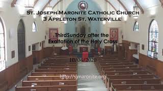 St. Joseph's Maronite Catholic Church 10/04/20