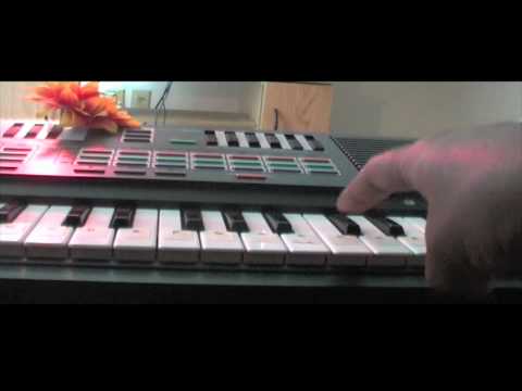 Pardesi Pardesi Jana Nahin on a Keyboard