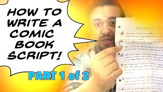 How To Write a Comic Book Script (Part 1)