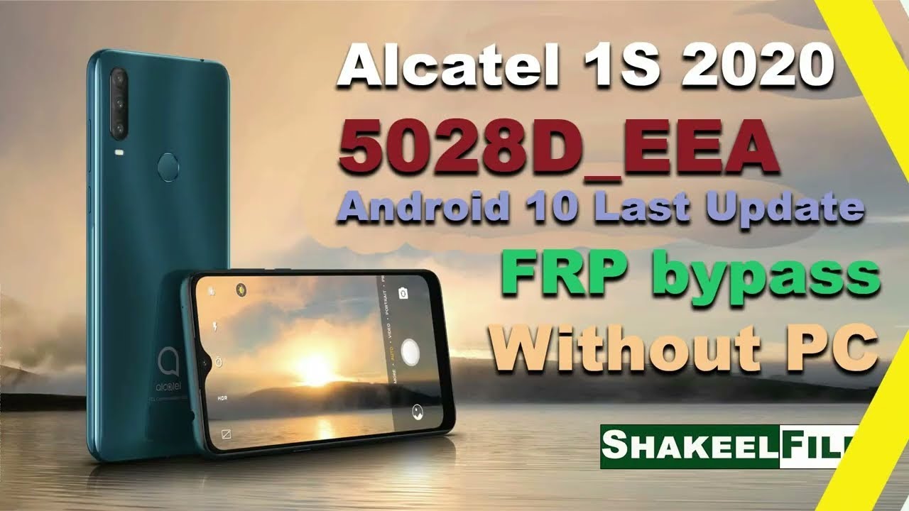Alcatel 1S 2020 (5028D/5028Y) FRP bypass Android 10 Alcatel 1S 2020 (5028D/5028Y) FRP bypass Android 10
