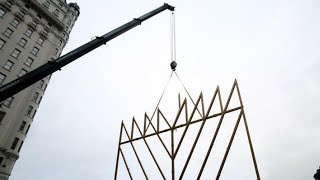 Biggest Menorah In The World, 36 Feet Tall, Being Built In Manhattan