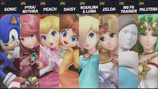 Super Smash Bros. Ultimate - Star & Screen Ko Female Characters 16