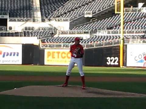 Barstow High School RHP Aaron