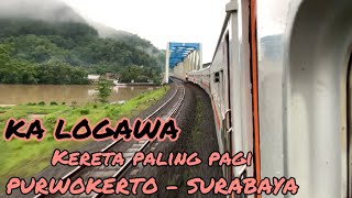 Purwokerto - Surabaya 150Ribuan Perjalanan Naik Kereta Logawa
