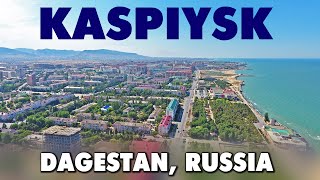 Город Каспийск Набережная Обзор Сверху Аэросъемка В Дагестане