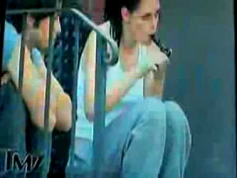 Kristen Stewart smoking pot.